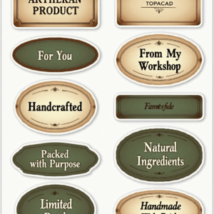Labels & Tags - Stickers Sheet v5